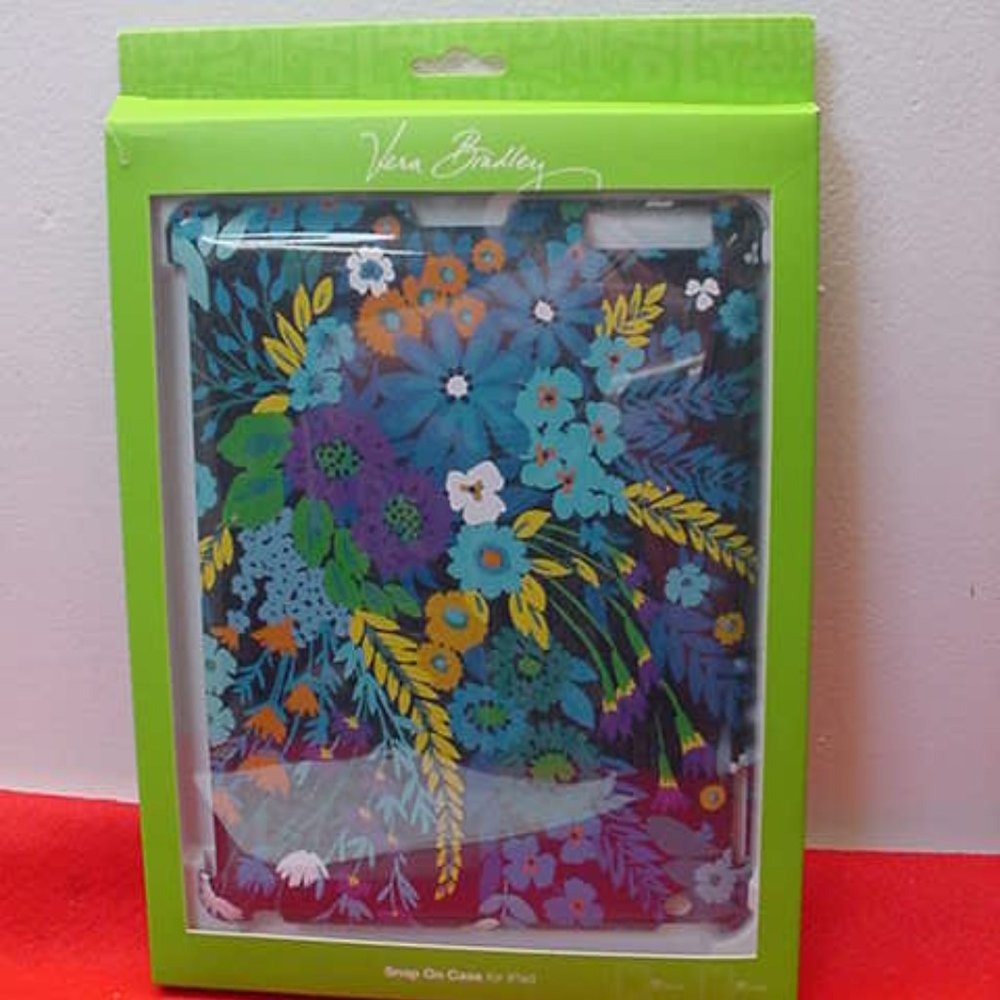 Vera Bradley iPad Snap On Hard Case Midnight Blue  Fits iPad 2 or 3